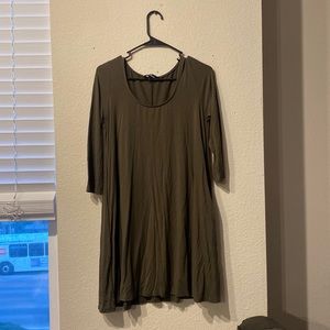 Beautiful soft olive Lulus dress